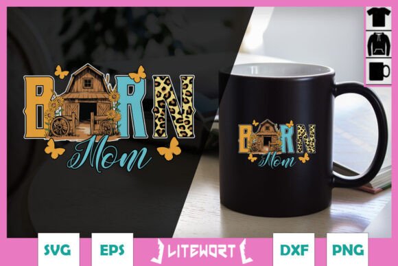 Barn Mom Happy Mother's Day SVG Review