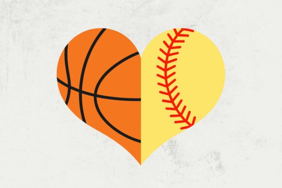 Basketball Softball Heart SVG: Embroidery Review