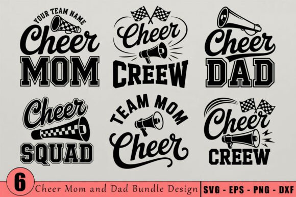 Cheer Mom and Dad Bundle SVG: A Stitch Test Review