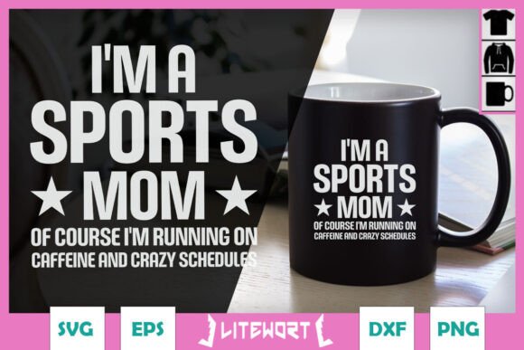 I'm a Sports Mom Running SVG: A Designer's Review