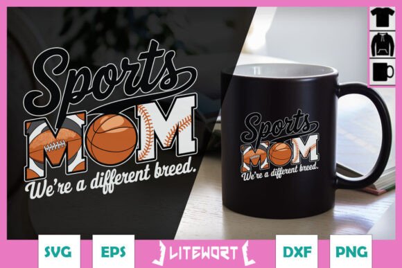 Love Sports Mom Different Breed SVG Review