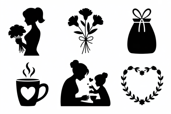 Mom and Child Silhouette SVG Bundle: A Designer’s Review