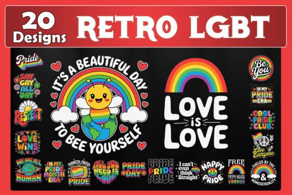 Retro LGBT SVG Bundle: An Embroidery Review