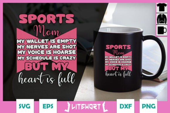 Sports Mom Happy Mother's Day SVG Review