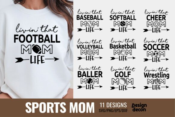 Sports Mom Life Game Day SVG PNG Bundle Review