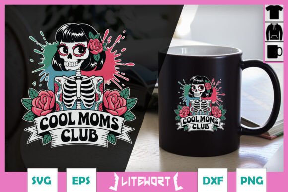 Tattooed Mom Skeleton SVG: An Embroidery Review
